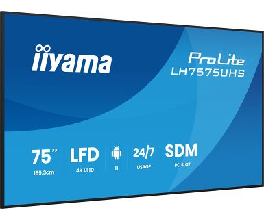 iiyama ProLite LFDs LH7575UHS-B2AG