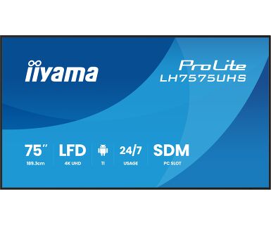 iiyama ProLite LFDs LH7575UHS-B2AG