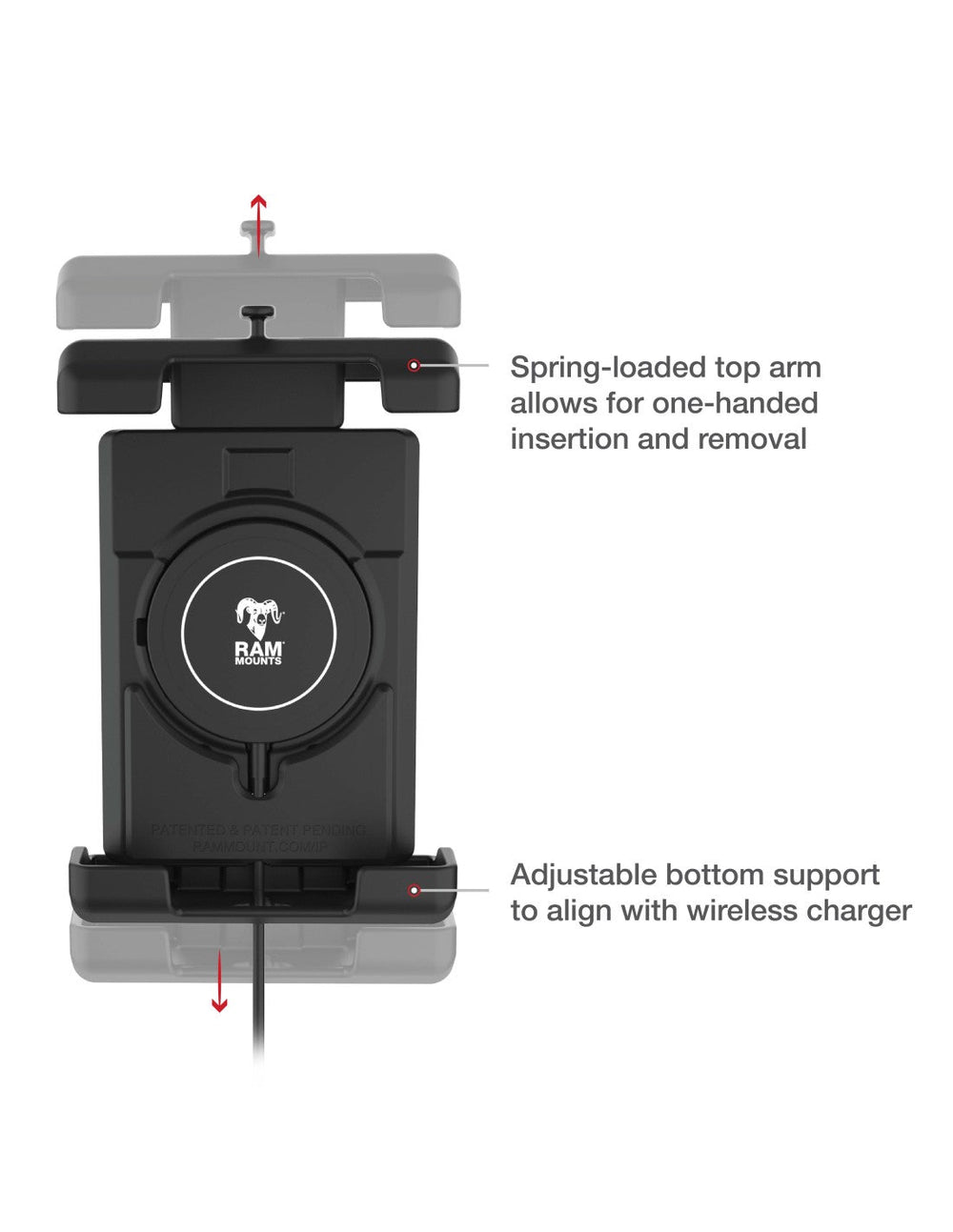 RAM Mounts Cradles RAM-HOL-PD7B-W2MU