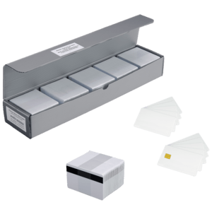 Plastic cards Black PVC Card, 30 mil